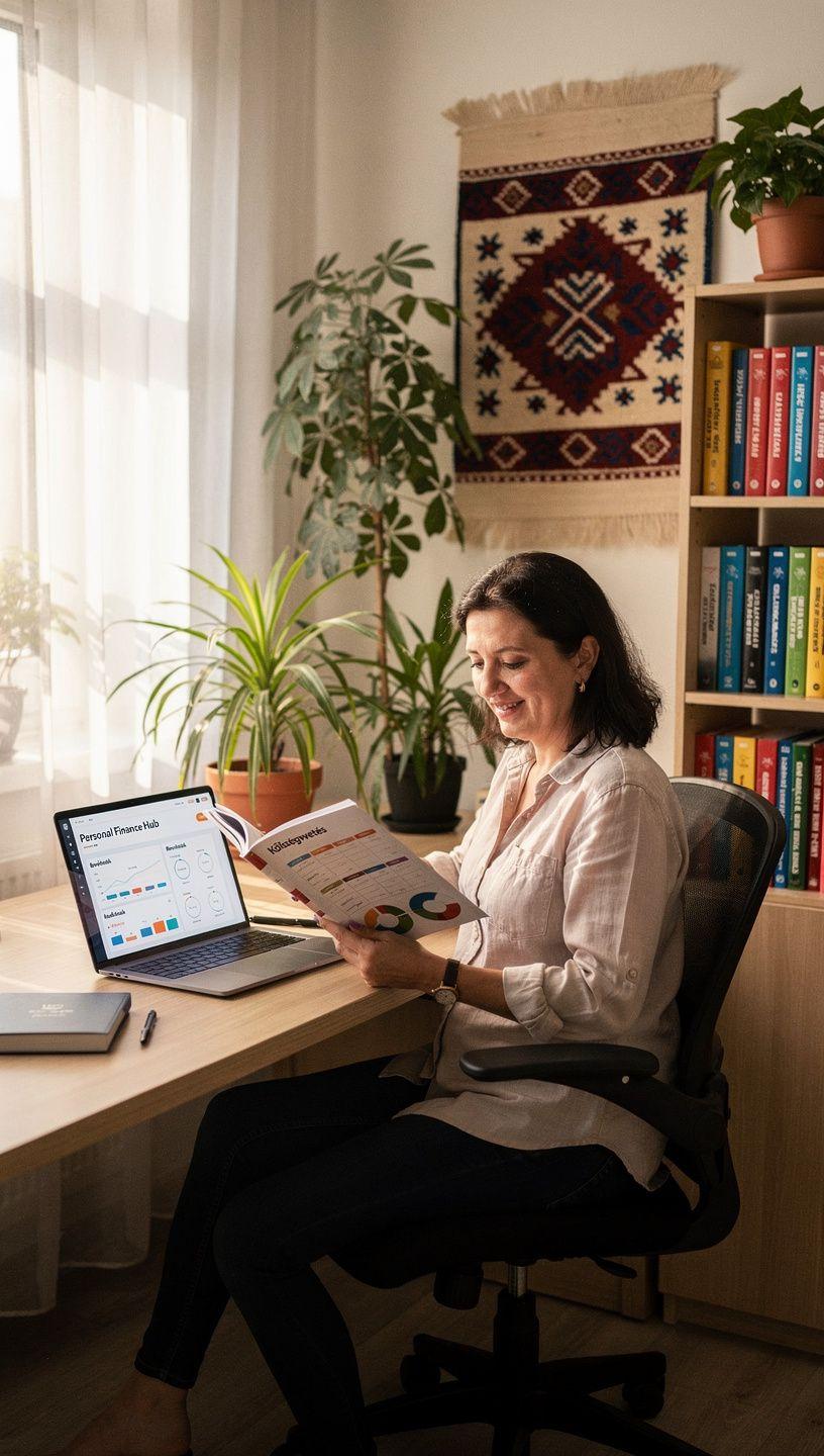 Könyvek és tervezők előfizetéses csomagban, amelyek segítik a személyes pénzügyi tervezést és tudatosságot fejleszteni.